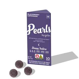 Blackberry Lemonade Pearls 1:1:1 THC:CBD:CBN Gron Blackberry Lemonade Pearls 1:1:1 THC:CBD:CBN Gron