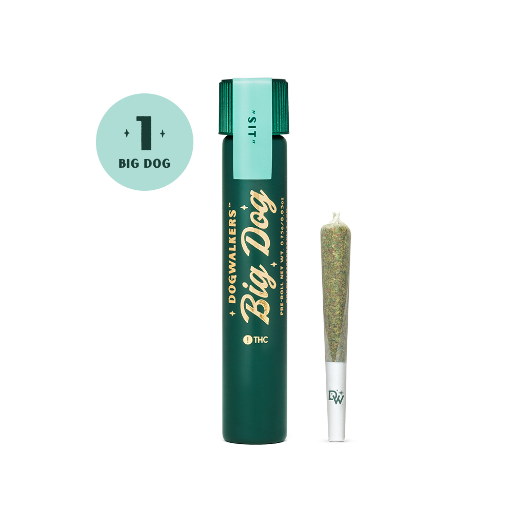 Dogwalkers Animal Face Pre-Roll, 0.75g, 1pk