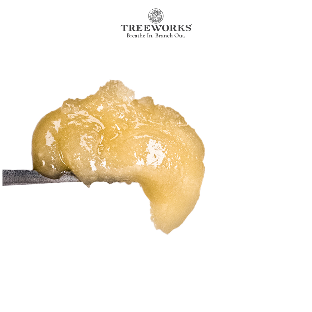 Treeworks Blueberry Waffles Solventless Concentrate, 1g Live Hash Rosin