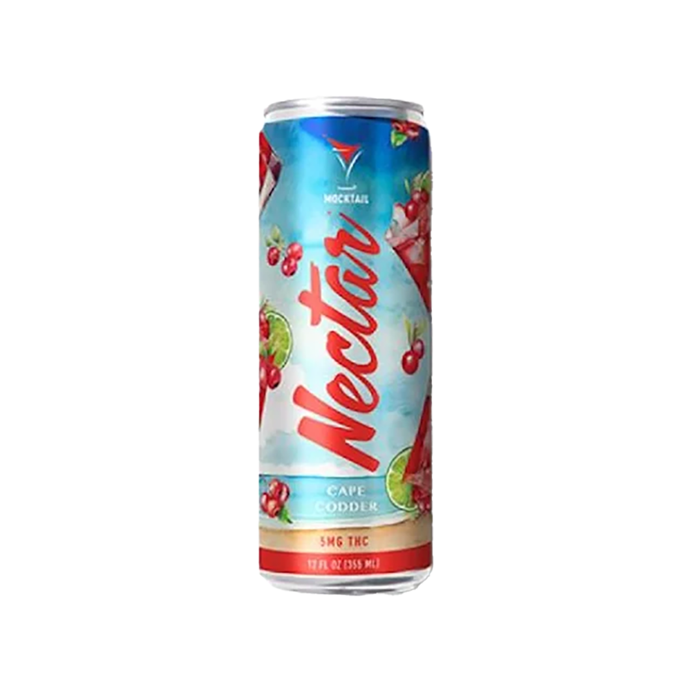 Nectar Infused Mocktail Cape Codder Seltzer Drink, 5mg, 12fl oz