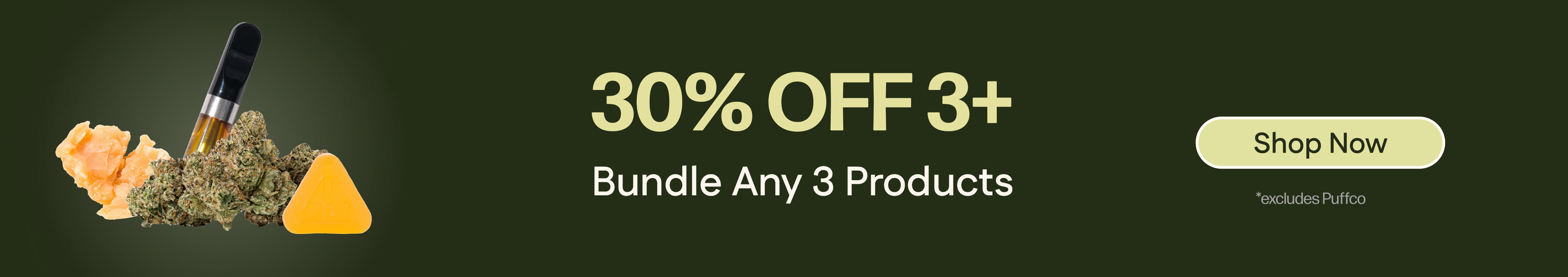 30% Off 3+ Products