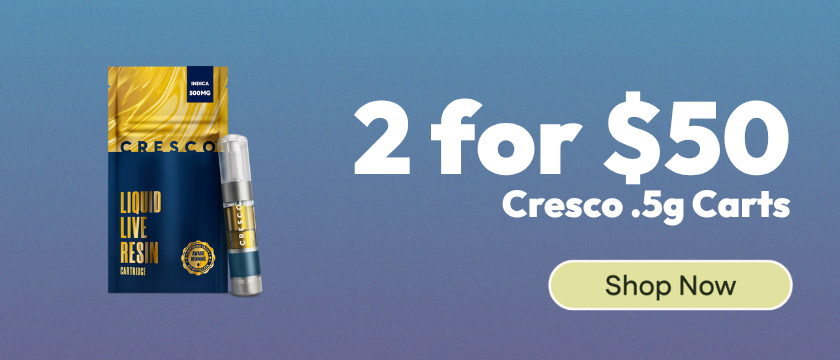 2-for-$50 - Cresco .5g Carts