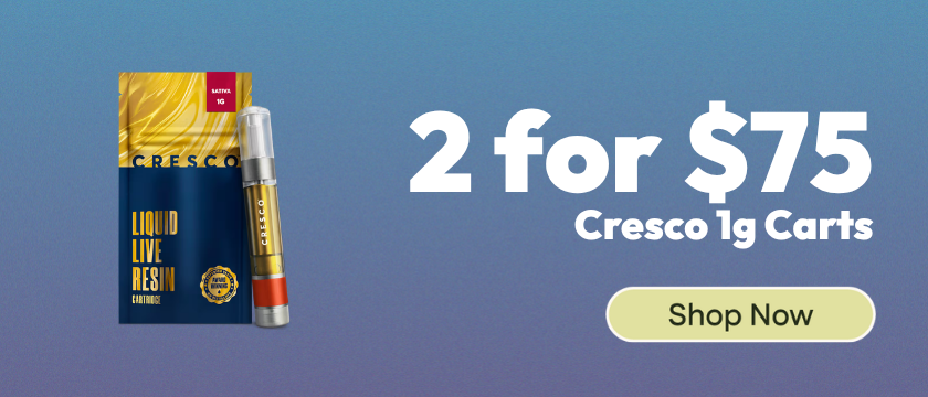 2-for-$75 - Cresco 1g Carts
