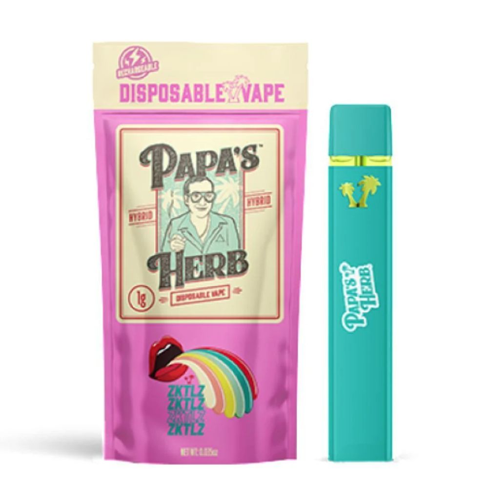 Papa's Herb Zkittles All-In-One Vape, 1g