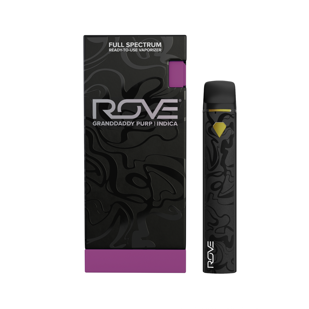 Rove Granddaddy Purp Live Resin Diamonds All-In-One Vape, 1g