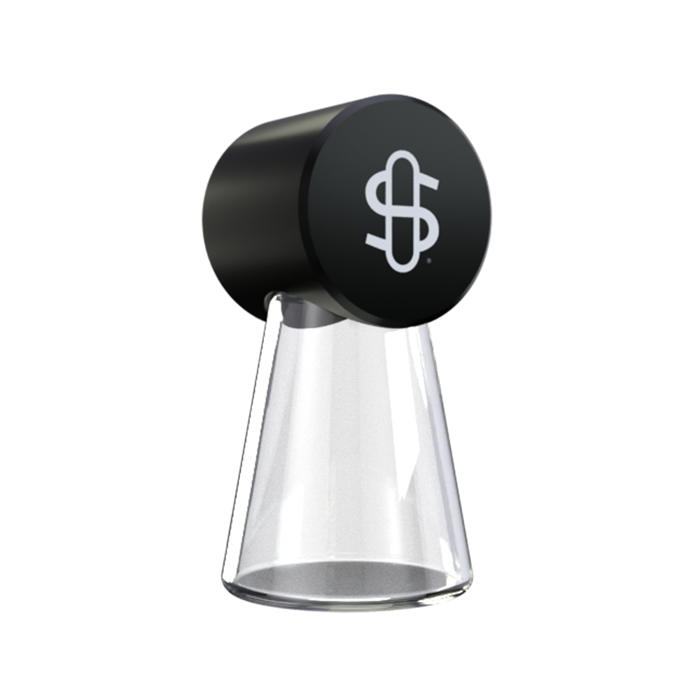 Stundenglass Ash Catcher Glass, Black