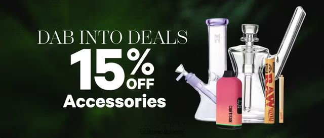Cannabis Promo, Cannabis Sales, Cannabis Discounts, Cannabis on Sale, TUESDAYS: 15% Off All Ancillary