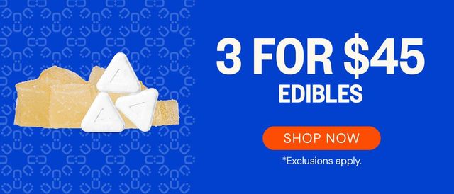 Cannabis Promo, Cannabis Sales, Cannabis Discounts, Cannabis on Sale, Edibles: 3-for-$45
