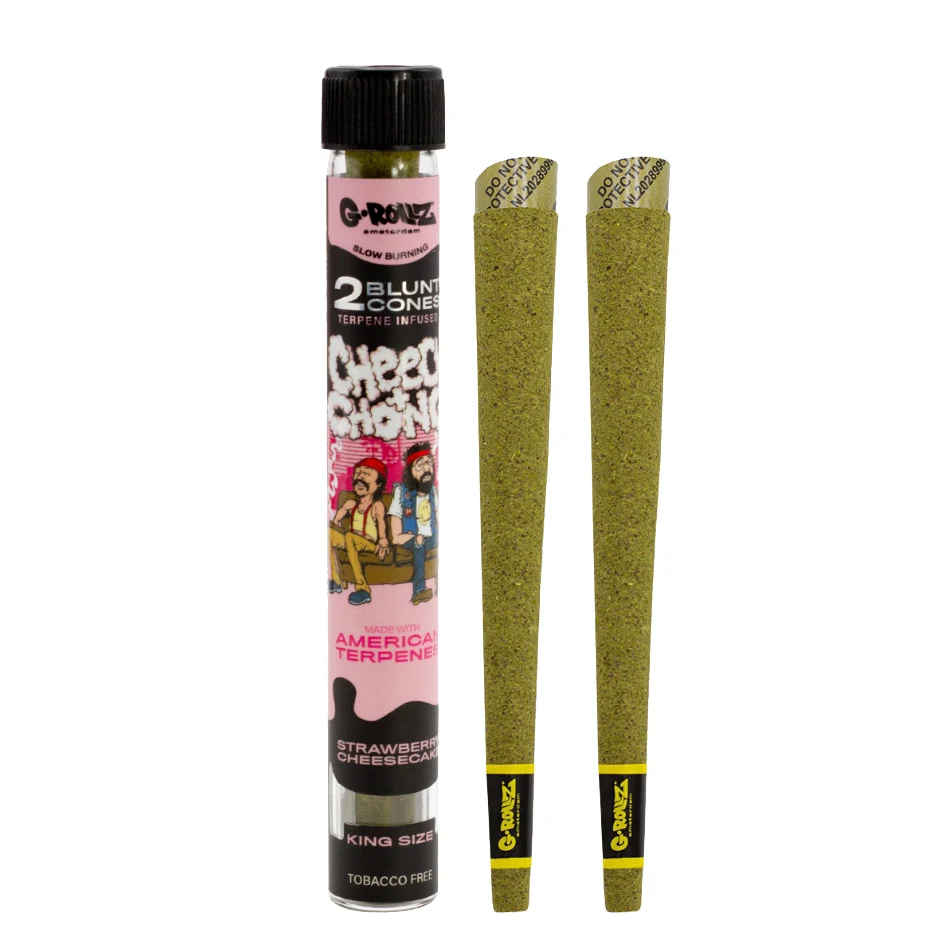 Cheech & Chong King Size Terpene-Infused Blunt Cone G-Rollz Cheech & Chong King Size Terpene-Infused Blunt Cone G-Rollz