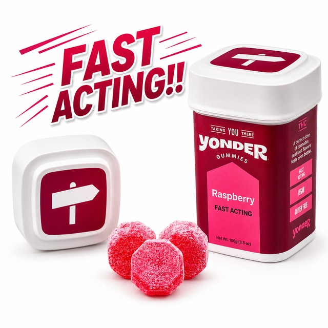 Fast Acting Gummies | Raspberry Yonder