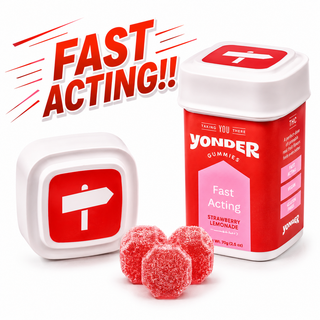 Fast Acting Gummies | Strawberry Lemonade Yonder