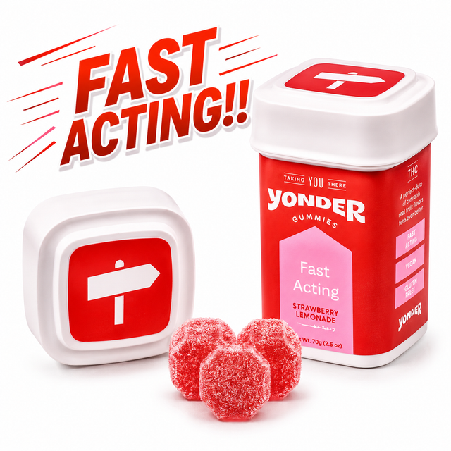 Fast Acting Gummies | Strawberry Lemonade Yonder