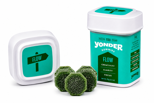 Gummies | Flow | Green Apple  Yonder