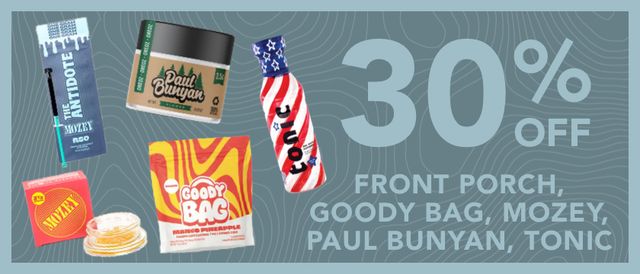Cannabis Promo, Cannabis Sales, Cannabis Discounts, Cannabis on Sale, 30% off PTS