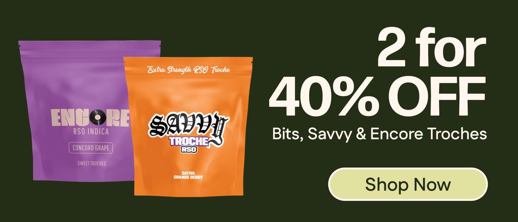 40% Off 2+ Bits, Savvy & Encore Troches