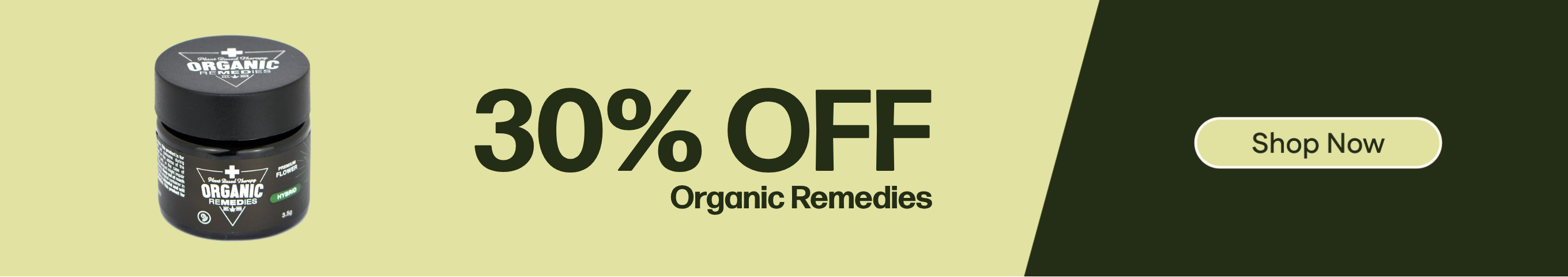 30% Off Organic Remedies