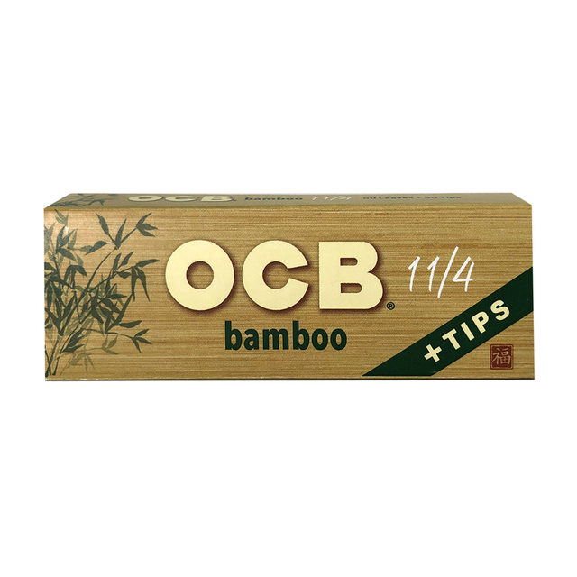 1 1/4 Bamboo Rolling Papers + Tips OCB 1 1/4 Bamboo Rolling Papers + Tips OCB