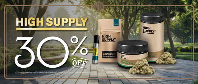 Cannabis Promo, Cannabis Sales, Cannabis Discounts, Cannabis on Sale, High Supply 30% Off!