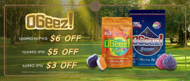 Cannabis Promo, Cannabis Sales, Cannabis Discounts, Cannabis on Sale, Ogeez Sale!