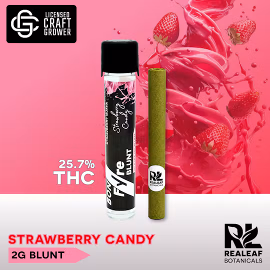 OG Strawberry Candy Bon Fyre by Releaf Botanicals