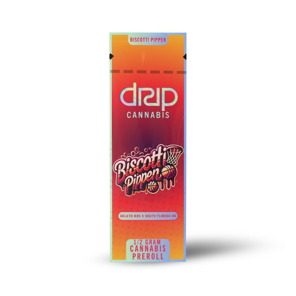 Drip Biscotti Pippen Pre-Roll Single, .5g, 1pk