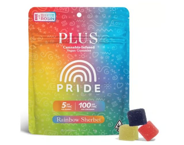 Rainbow Sherbet Pride Plus Gummies Rainbow Sherbet Pride Plus Gummies