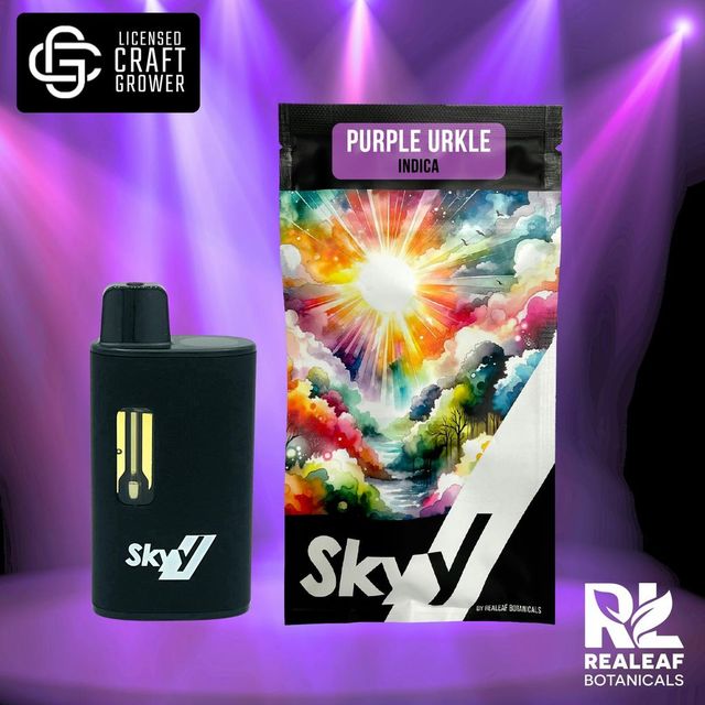 Purple Urkle Skyy by Realeaf Botanicals