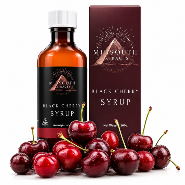 Infused Syrup | Black Cherry Mid South Extracts Infused Syrup | Black Cherry Mid South Extracts