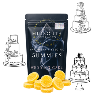 Fast Acting Gummies | Wedding Cake Mid South Extracts