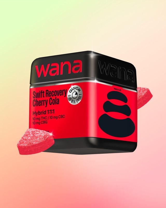 Swift Recovery - Cherry Cola 1:1:1 THC:CBC:CBG Wana - Optimals Swift Recovery - Cherry Cola 1:1:1 THC:CBC:CBG Wana - Optimals