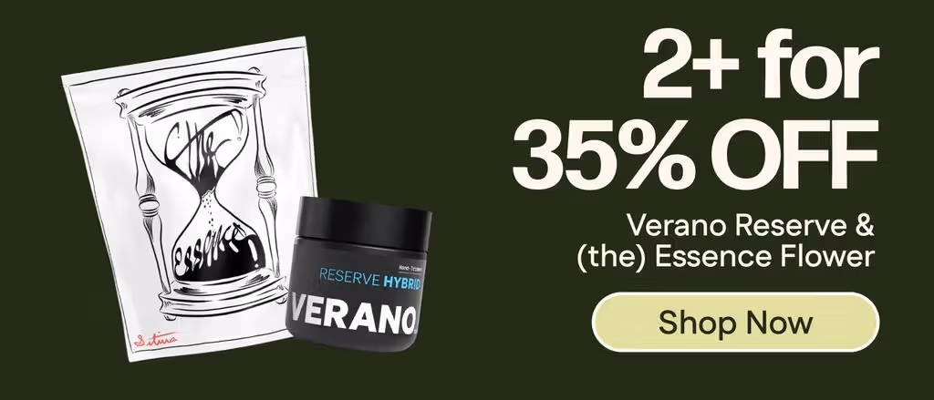 35% Off 2+ - Verano Reserve & (the) Essence Flower