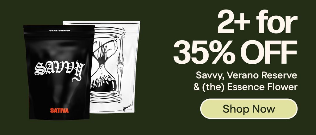 35% Off 2+ - Savvy, Verano Reserve & (the) Essence Flower
