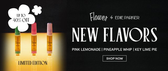 Cannabis Promo, Cannabis Sales, Cannabis Discounts, Cannabis on Sale, NEW Limited Edition Edie Parker 1g Vape Flavors