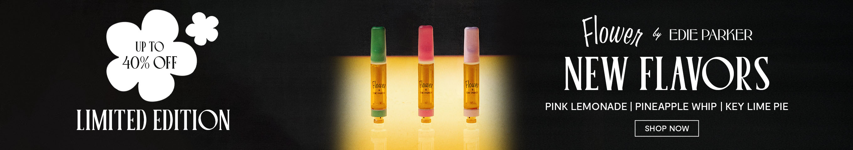 NEW Limited Edition Edie Parker 1g Vape Flavors