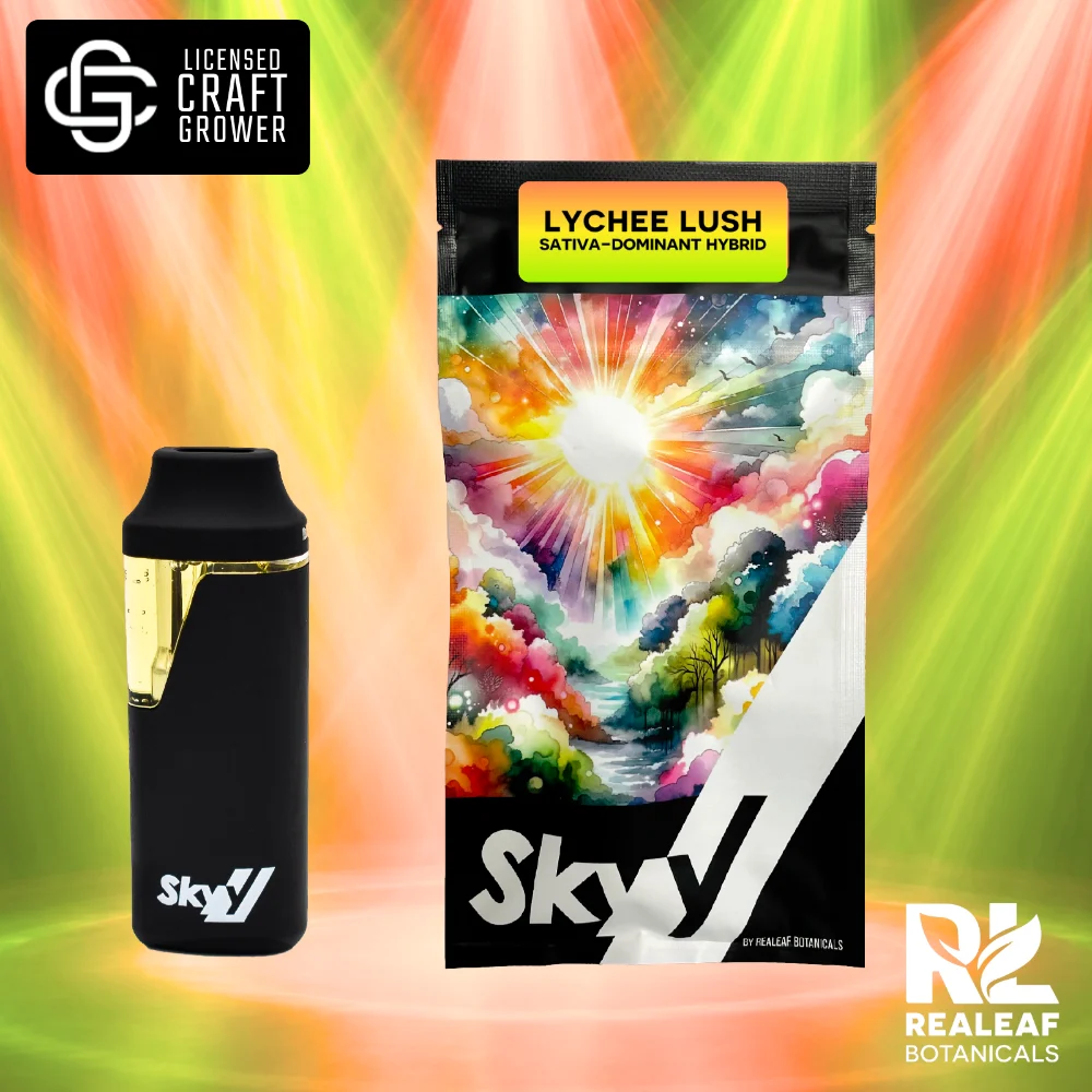 Lychee Lush Skyy by Realeaf Botanicals