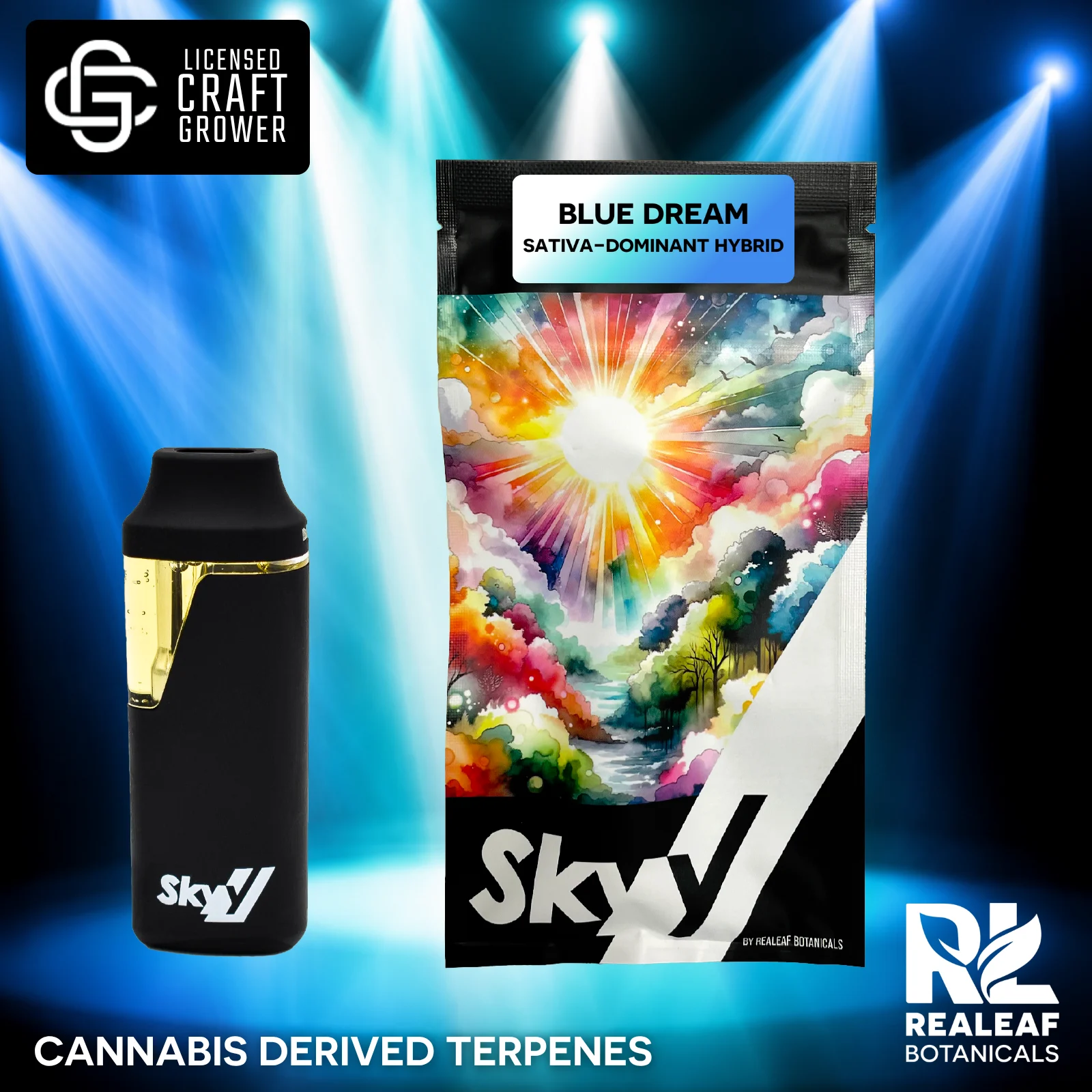 Blue Dream Skyy by Realeaf Botanicals Blue Dream Skyy by Realeaf Botanicals