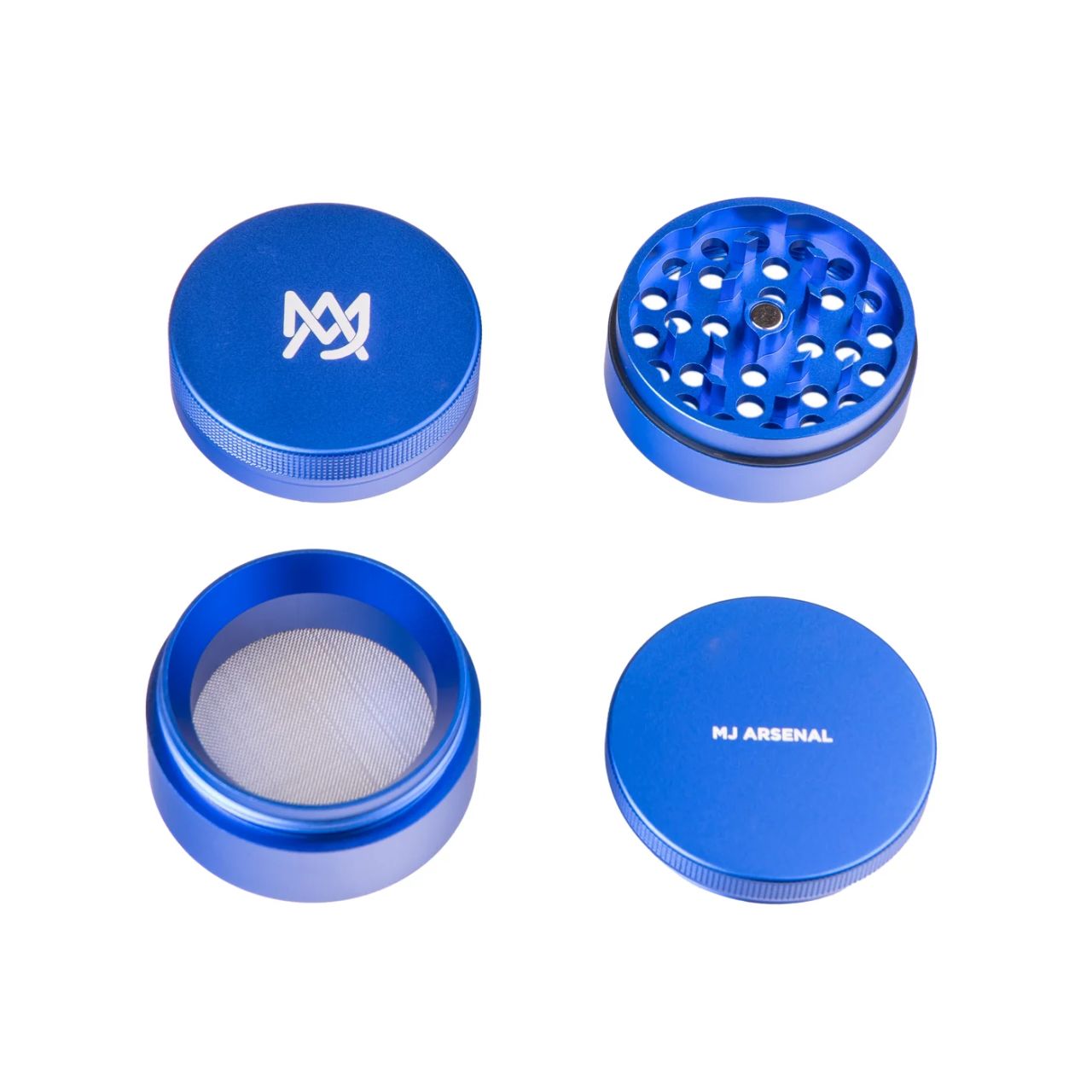 MJ Arsenal 4 Piece Grinder Grinder, Blue - image 6