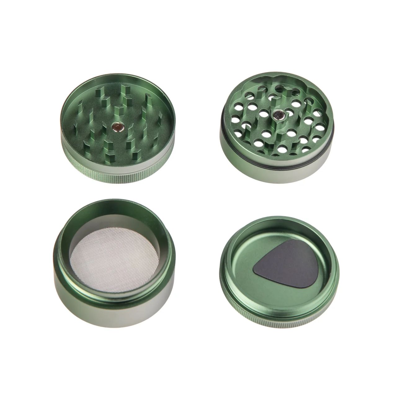 MJ Arsenal 4 Piece Grinder Grinder, Green - image 5