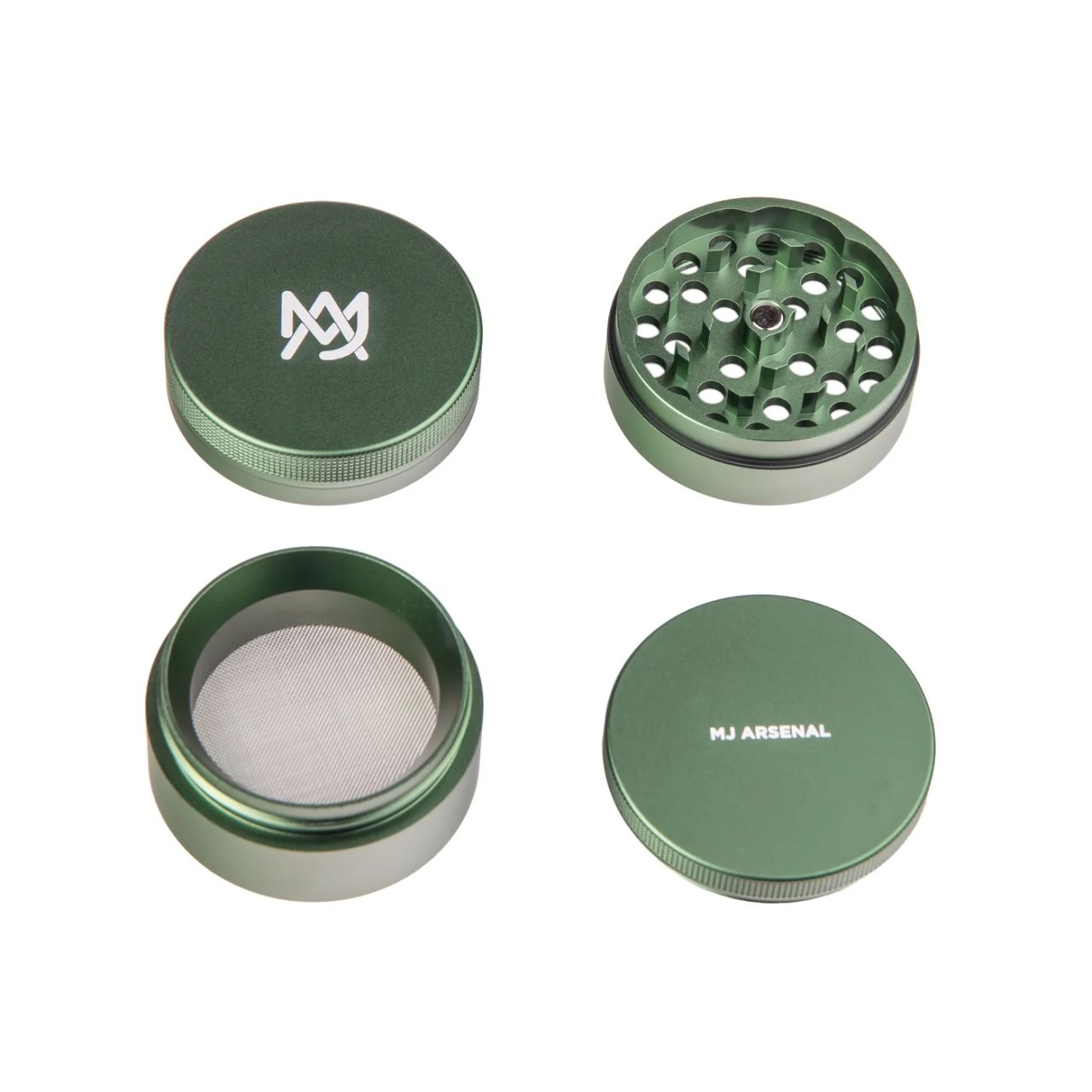 MJ Arsenal 4 Piece Grinder Grinder, Green - image 6