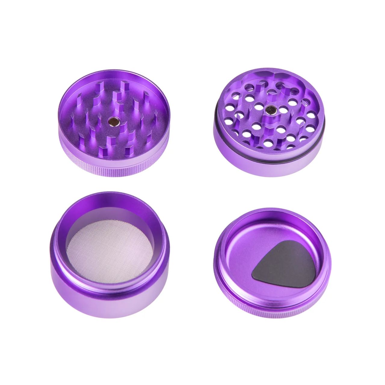 MJ Arsenal 4 Piece Grinder Grinder, Purple - image 5