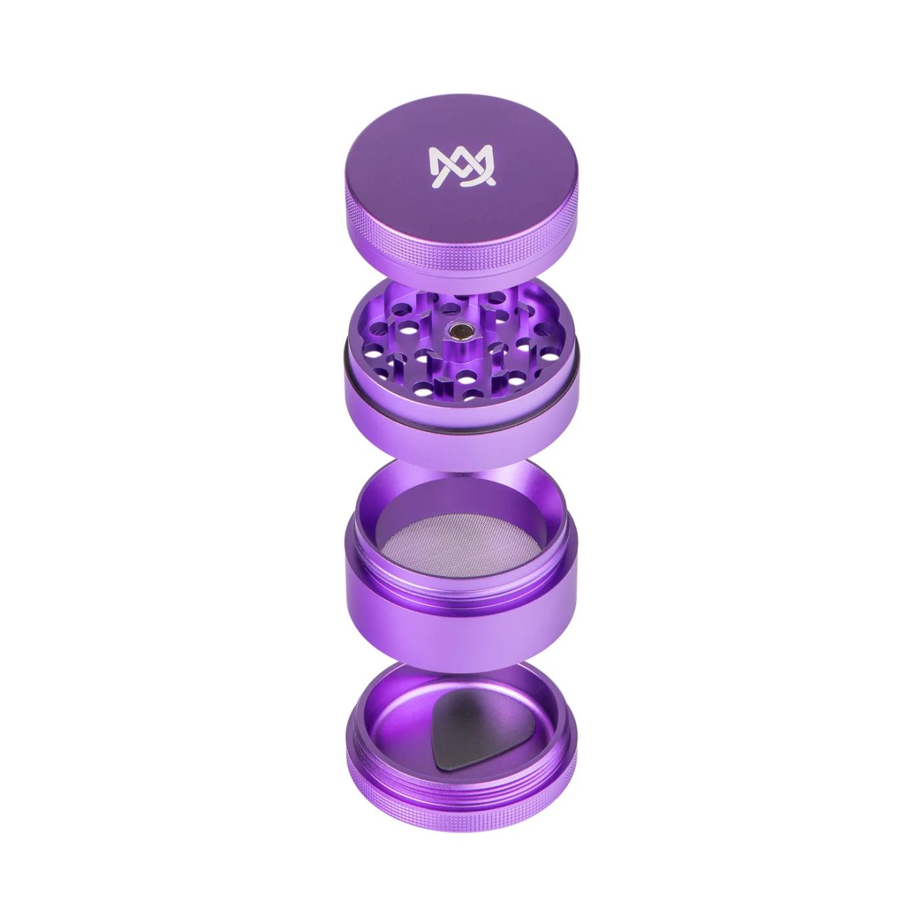 MJ Arsenal 4 Piece Grinder Grinder, Purple - image 4