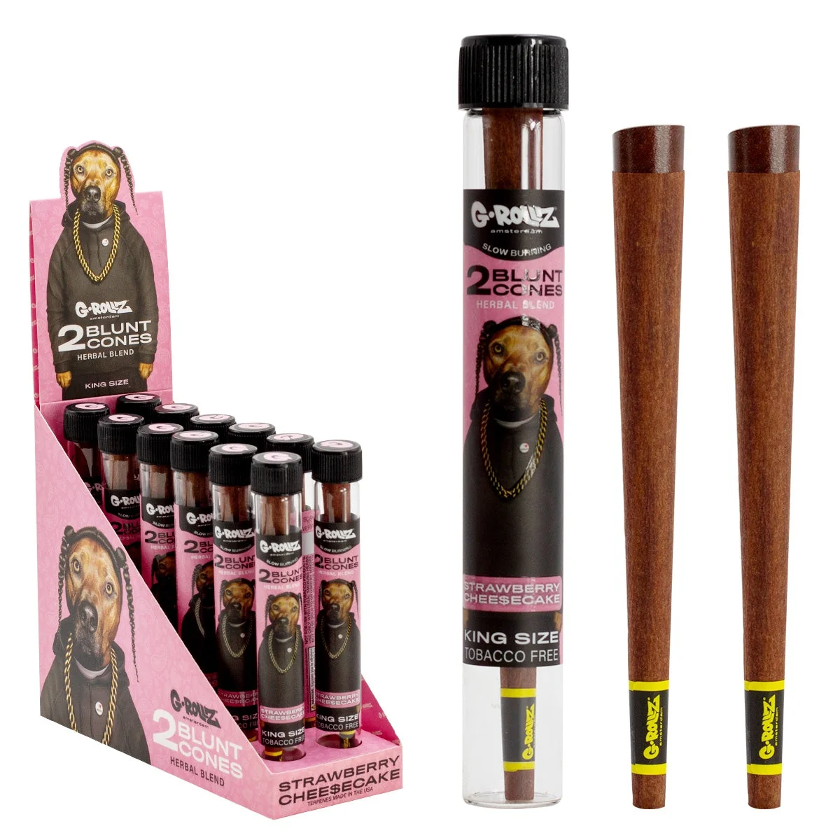 King Size Terpene-Infused Pre-Rolled G-Rollz