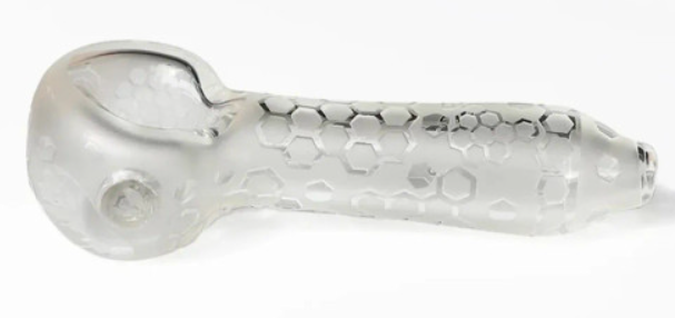 Honeycomb Frosted Hand pipe Bisa Lina