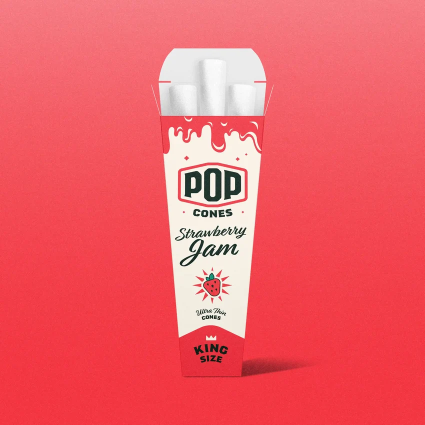 Ultra Thin King Size POP Cones