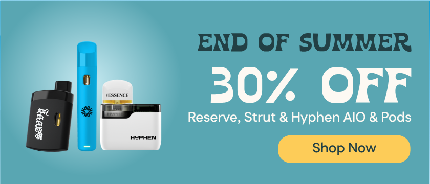 30% Off Reserve, Strut & Hyphen All-In-One & Pods