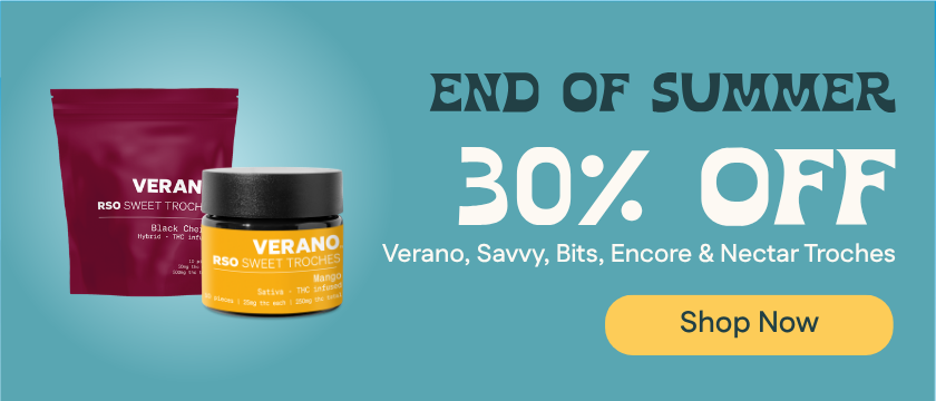 30% Off Verano, Encore, Savvy, Bits & Nectar Troches