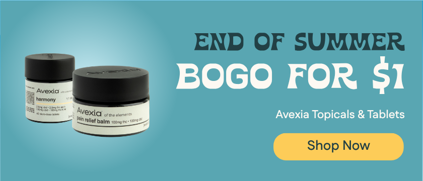 BOGO for $1 - Avexia topicals & tablets