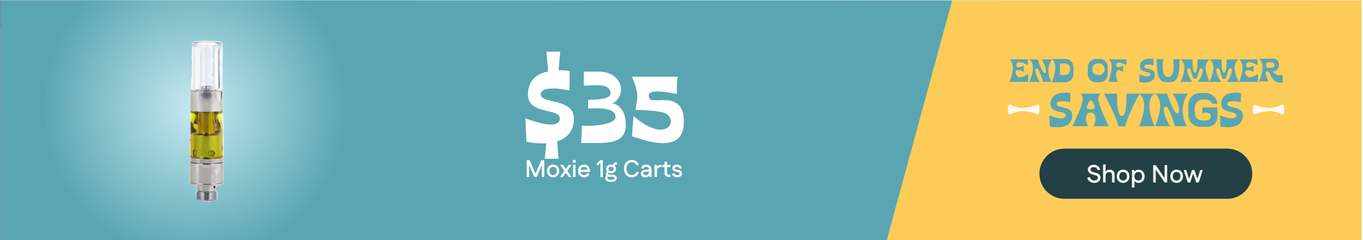 $35 - Moxie 1g Carts