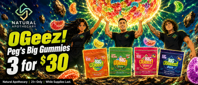 Cannabis Promo, Cannabis Sales, Cannabis Discounts, Cannabis on Sale, OGeez BIG 3 for $30!
