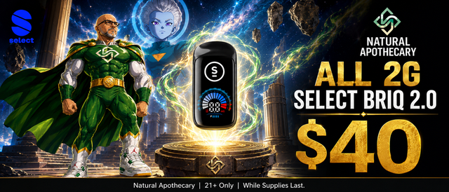 Cannabis Promo, Cannabis Sales, Cannabis Discounts, Cannabis on Sale, Select Briq 2.0 $40!